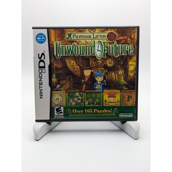 Professor Layton and the Unwound Future Nintendo DS Case & Manual Only - Picture 1 of 6
